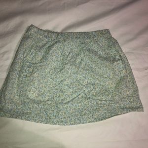J. Crew Floral Mini Skirt
